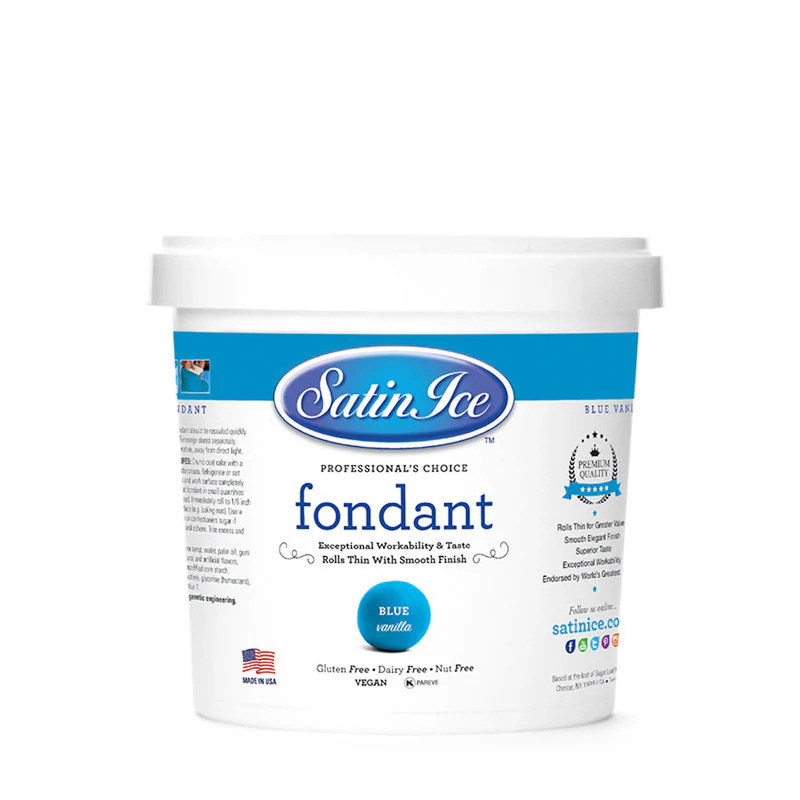 blue rolled fondant vanilla 1kg (#58432) - Image 2
