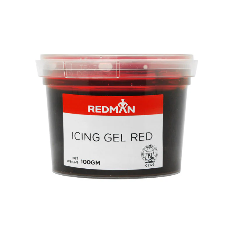 RED ICING GEL 100G (#58751) - Image 2