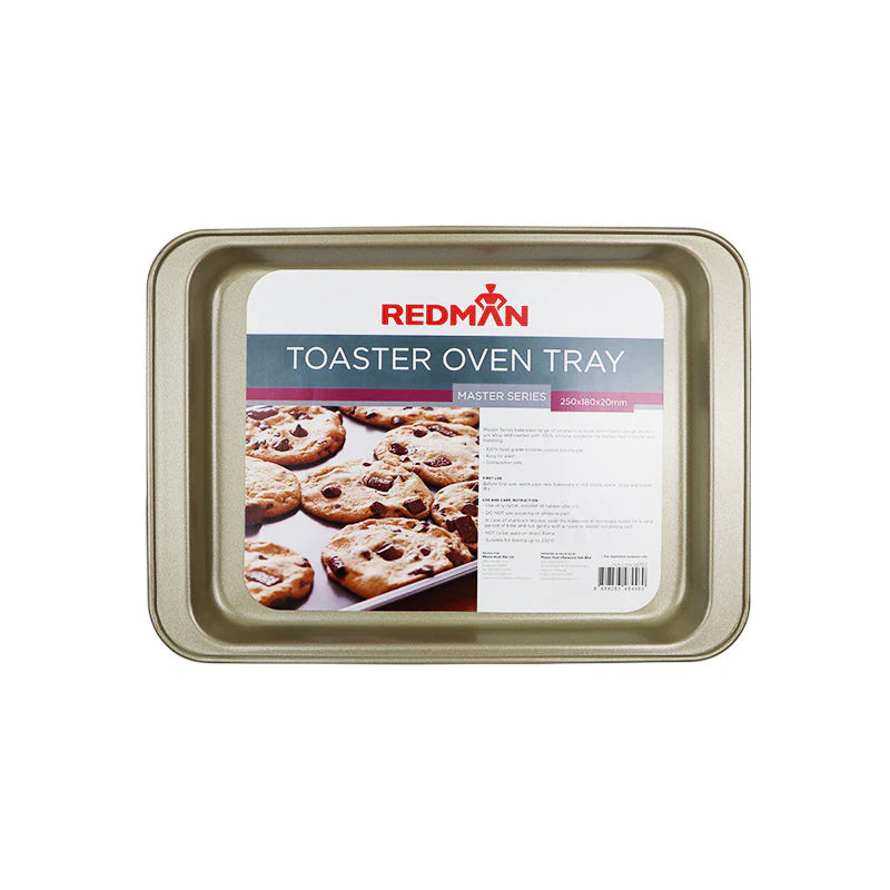 oven toaster tray 8.5'' 250x180x20mm 12pcs (#58783)