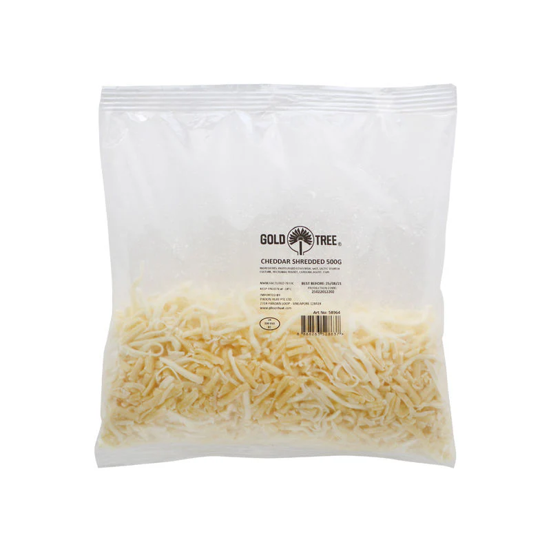 shredded cheddar cheese 500g (#58964) - Image 2