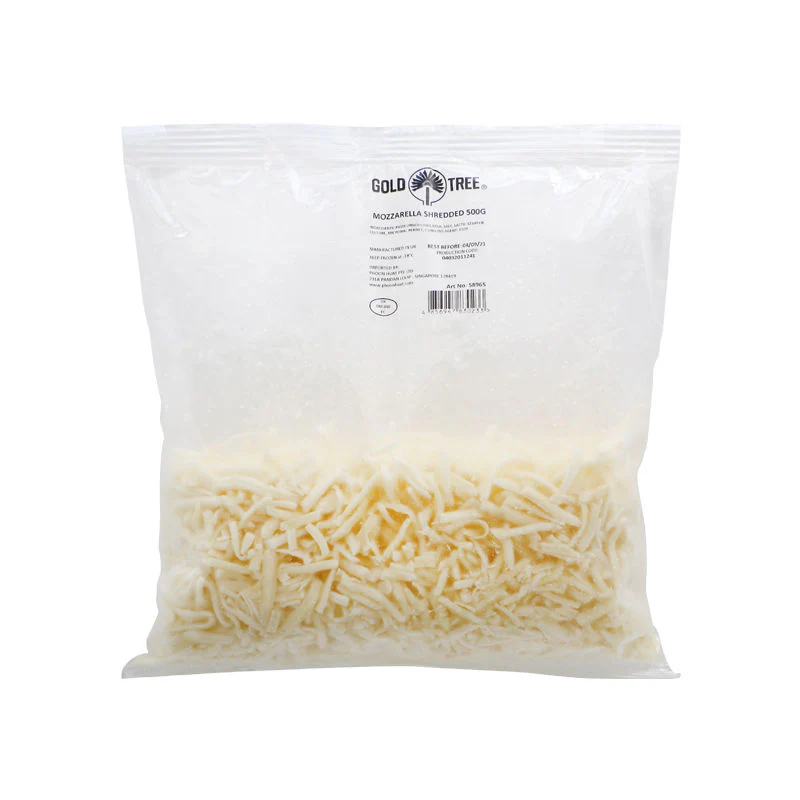 shredded mozzarella cheese 500g (#58965)