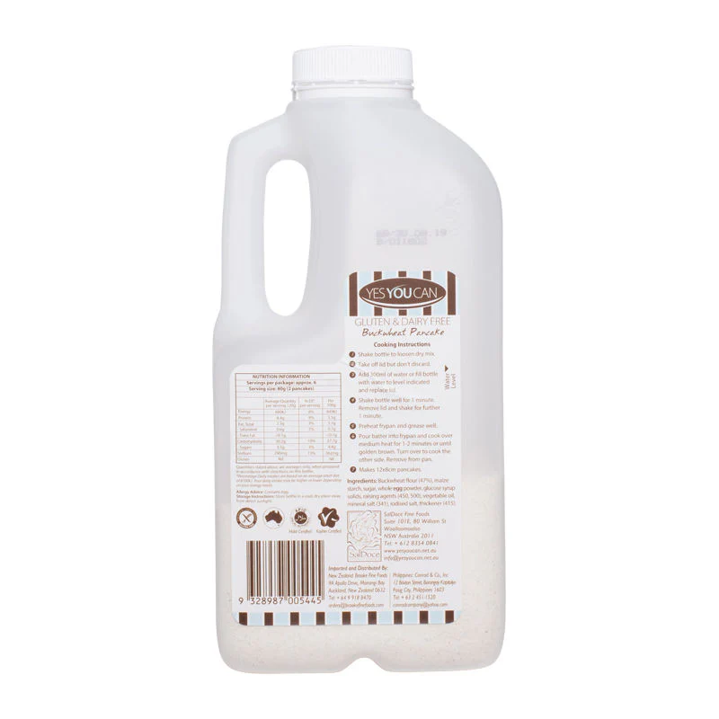 gluten free buckwheat pancake mix 280g (#58976) - Image 3