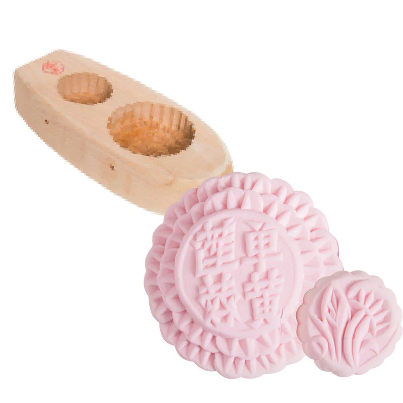 MOONCAKE MOULD ROUND PAGODA (#59527) - Image 2