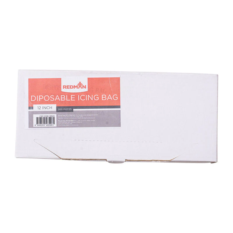 icing bag 12" disposable 200pc (#59540)