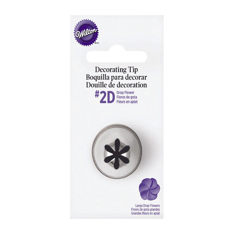 carded piping tip drop flower #2d 418-2004 (#59946)