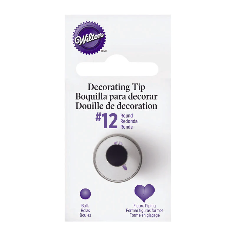 piping tip round #12 carded (#59954) - Image 2