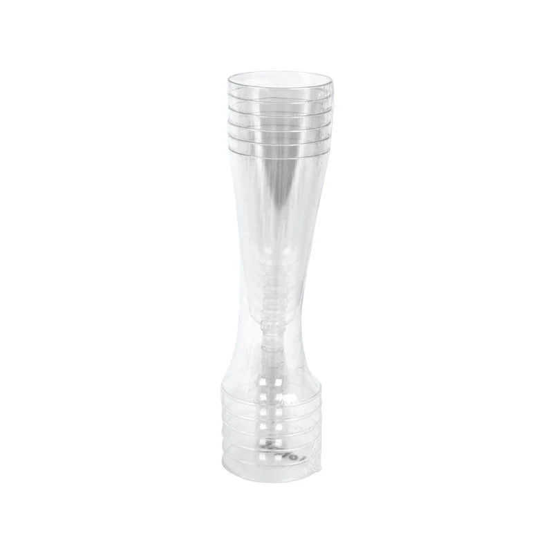 plastic wine cup 175ml 6pc (#60083) - Image 3