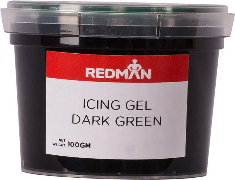 DARK GREEN ICING GEL 100G (#60315)