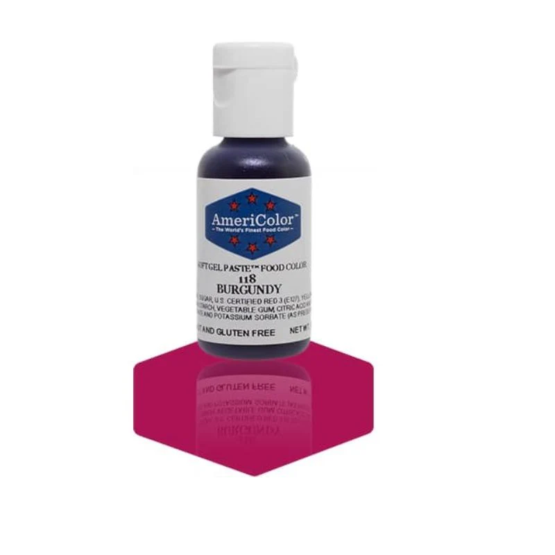 softgel color paste burgundy 0.75oz (#61304) - Image 2