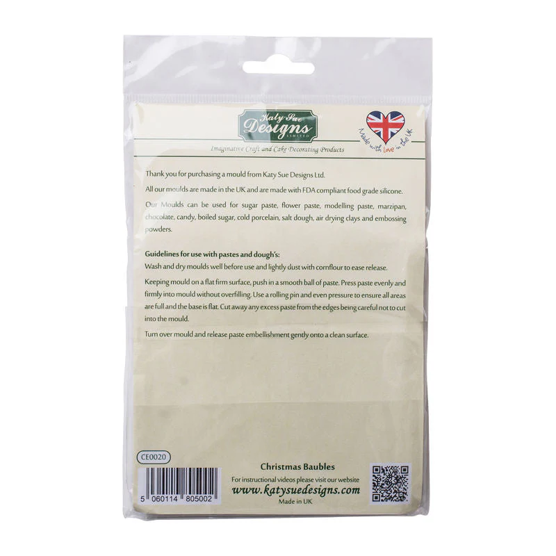 XMAS BAUBLES SILICONE MOULD CE0020 (#61501) - Image 2