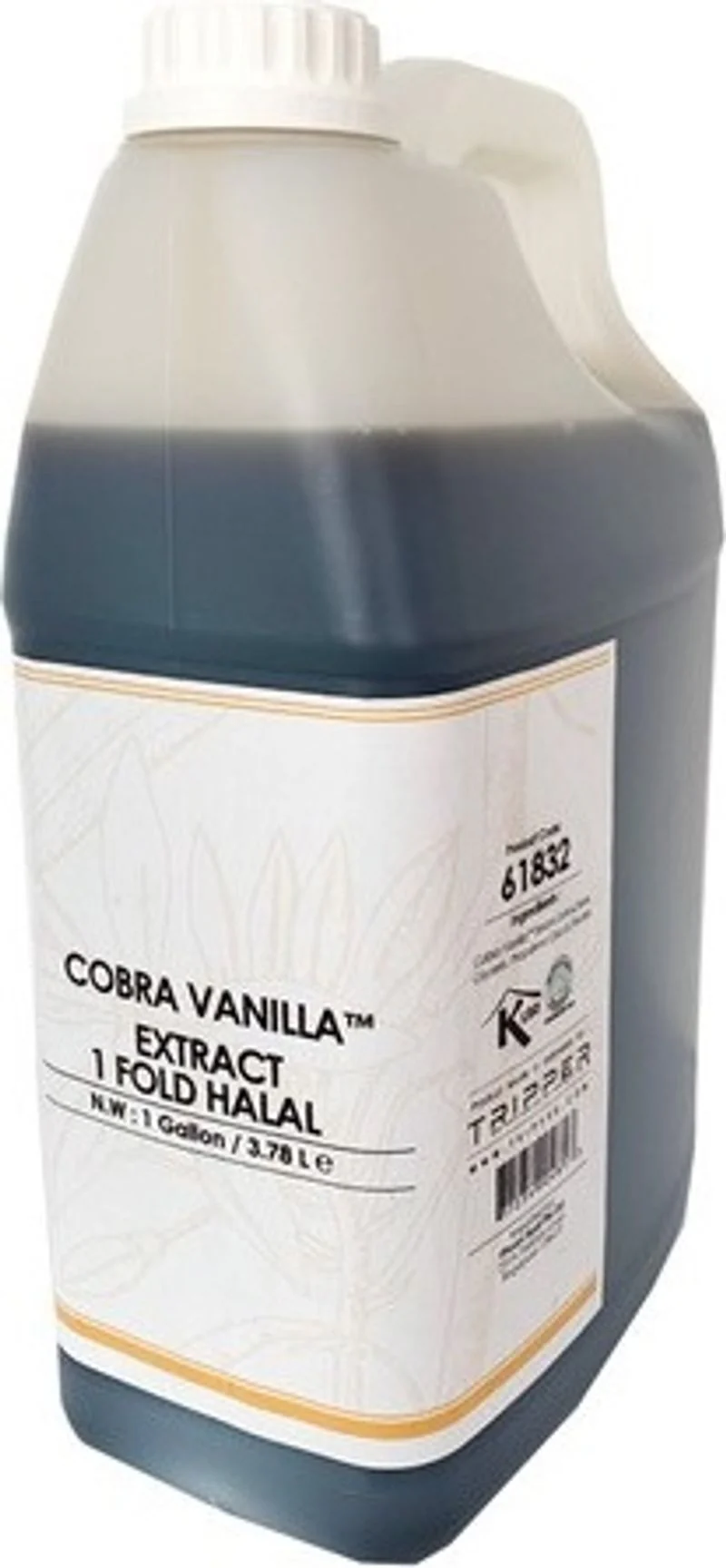 VANILLA EXTRACT 1X (HALAL) 1GAL (#61832) - Image 2