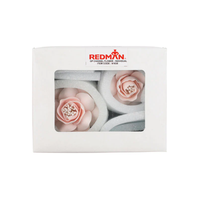 gumpaste flower-cnl pink 6x7cm (#61838) - Image 3