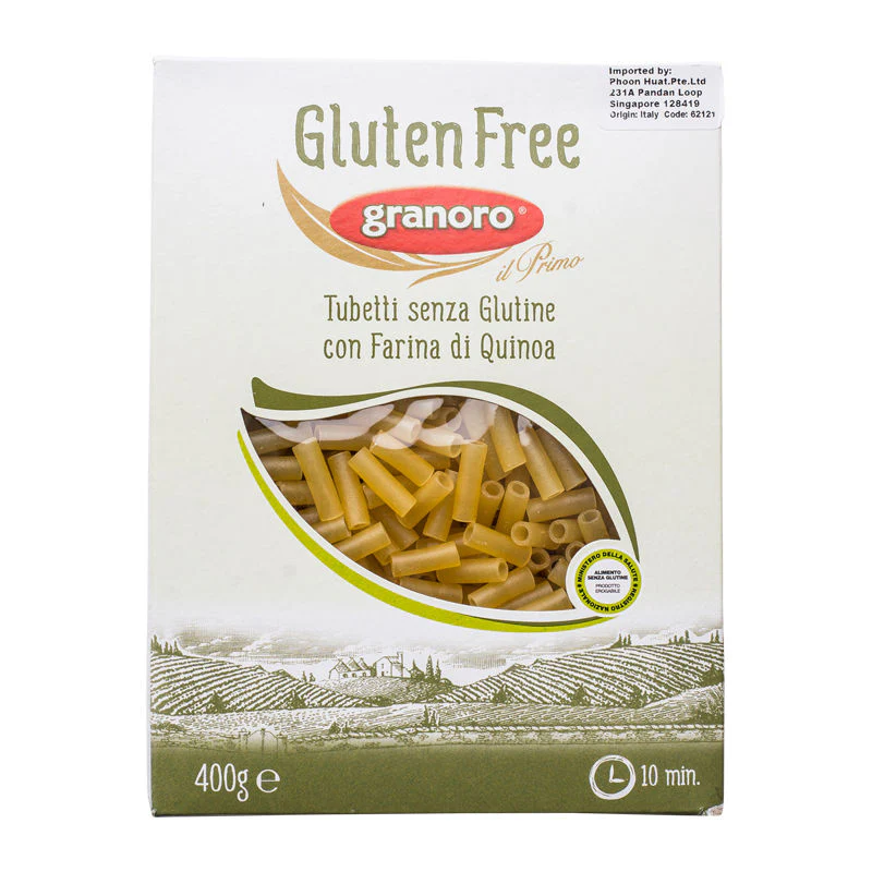 pasta tubetti gluten free 400g (#62121)