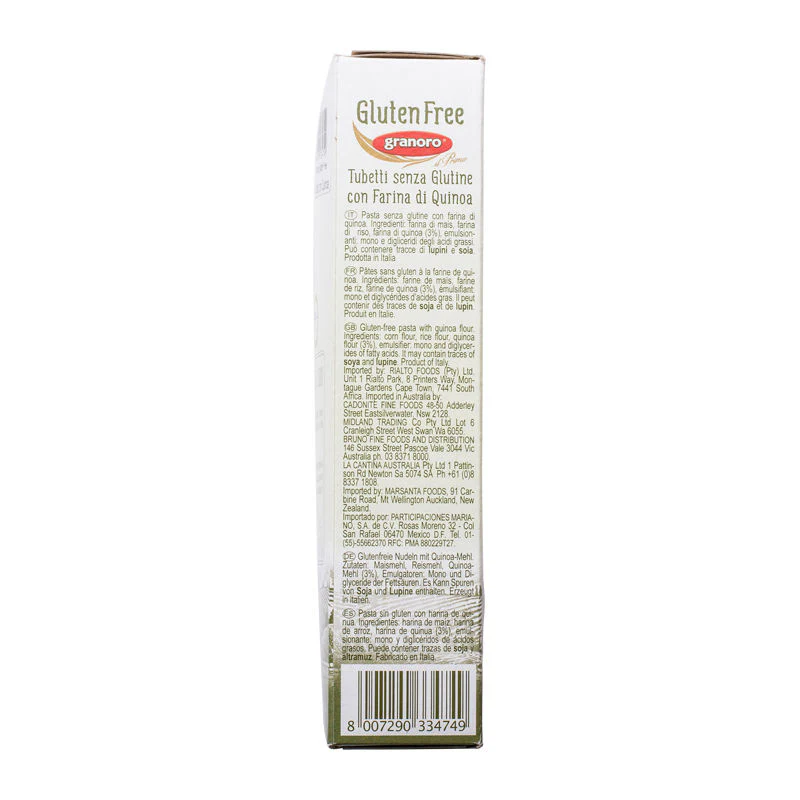 pasta tubetti gluten free 400g (#62121) - Image 3