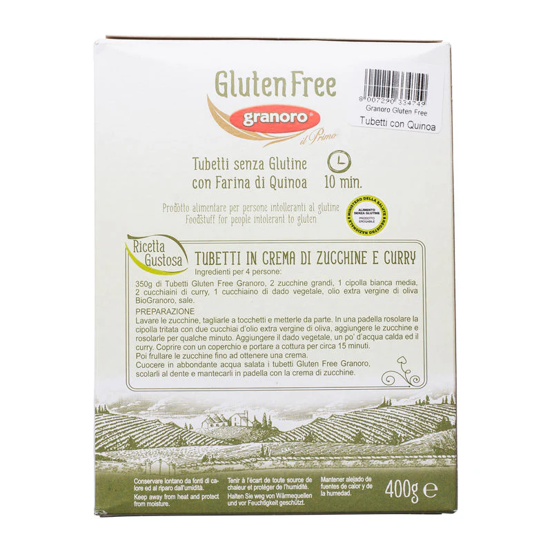 pasta tubetti gluten free 400g (#62121) - Image 6