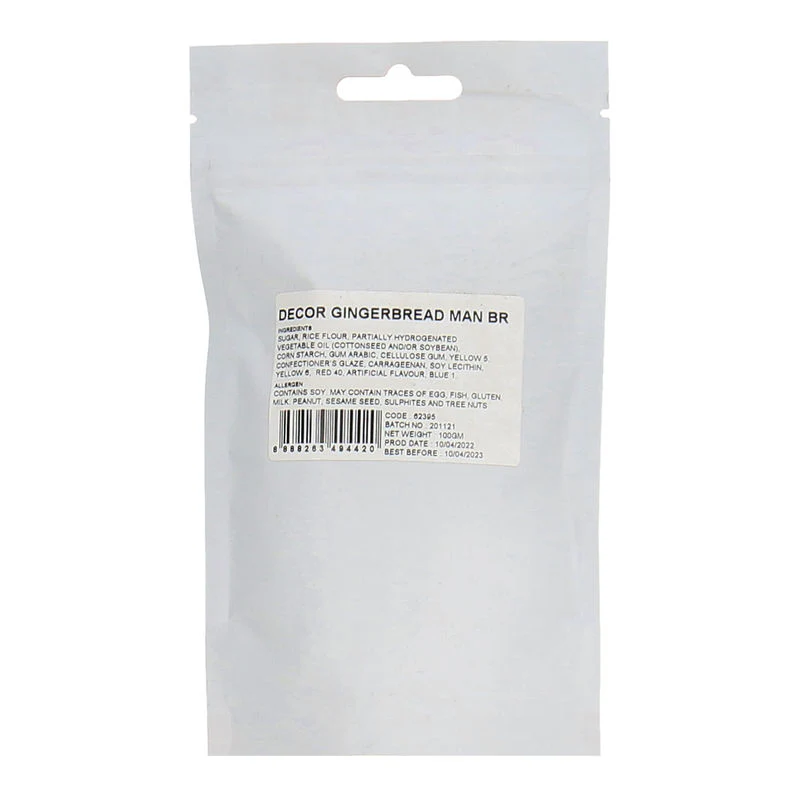 GINERBREAD MAN DECOR 100G (#62395) - Image 4