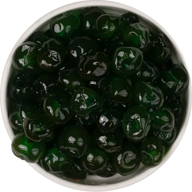 GLACED WHOLE GREEN CHERRIES 5KG (#63733) - Image 3