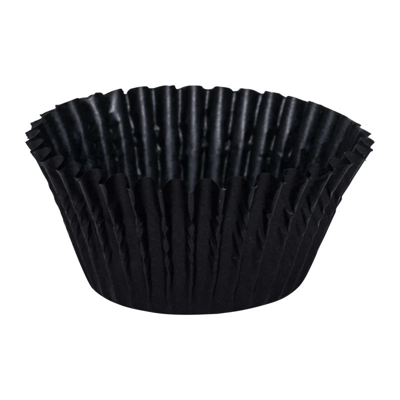 glassine baking case 105mm black 500pcs (#64011) - Image 2