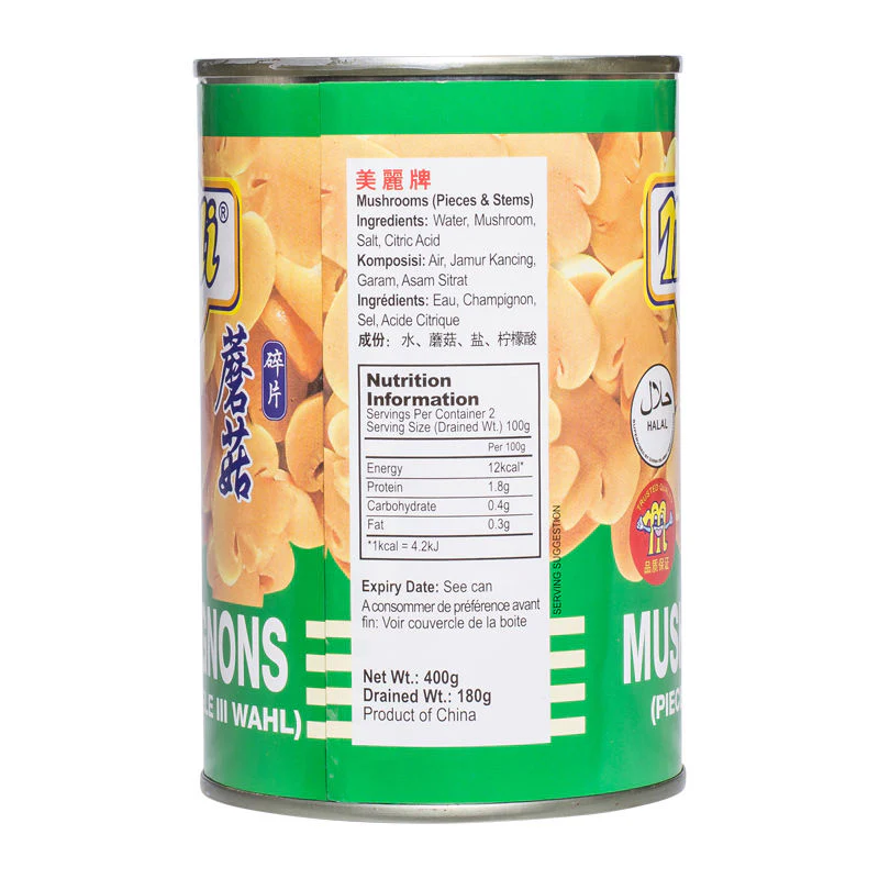 sliced mushroom in can 400g (#64947) - Image 6