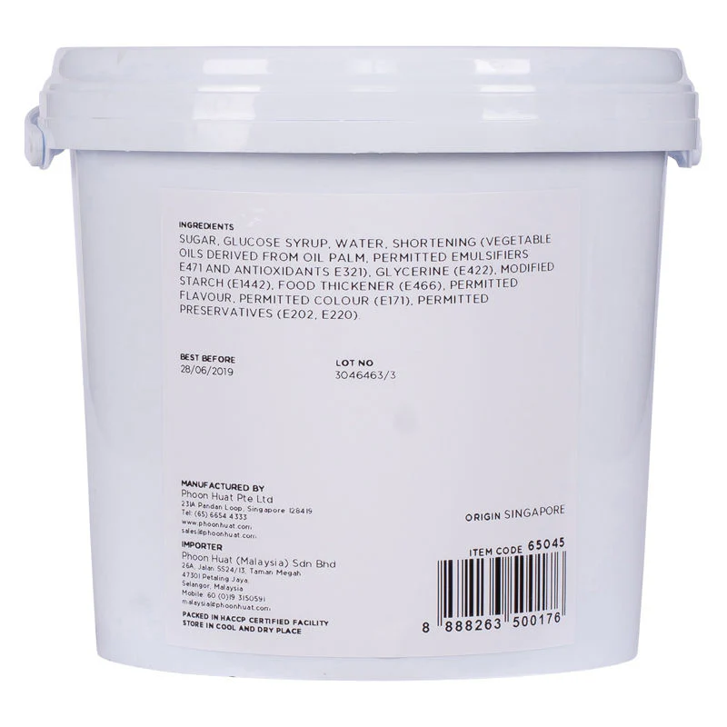 rolled fondant (white) 2.5kg (#65045) - Image 4