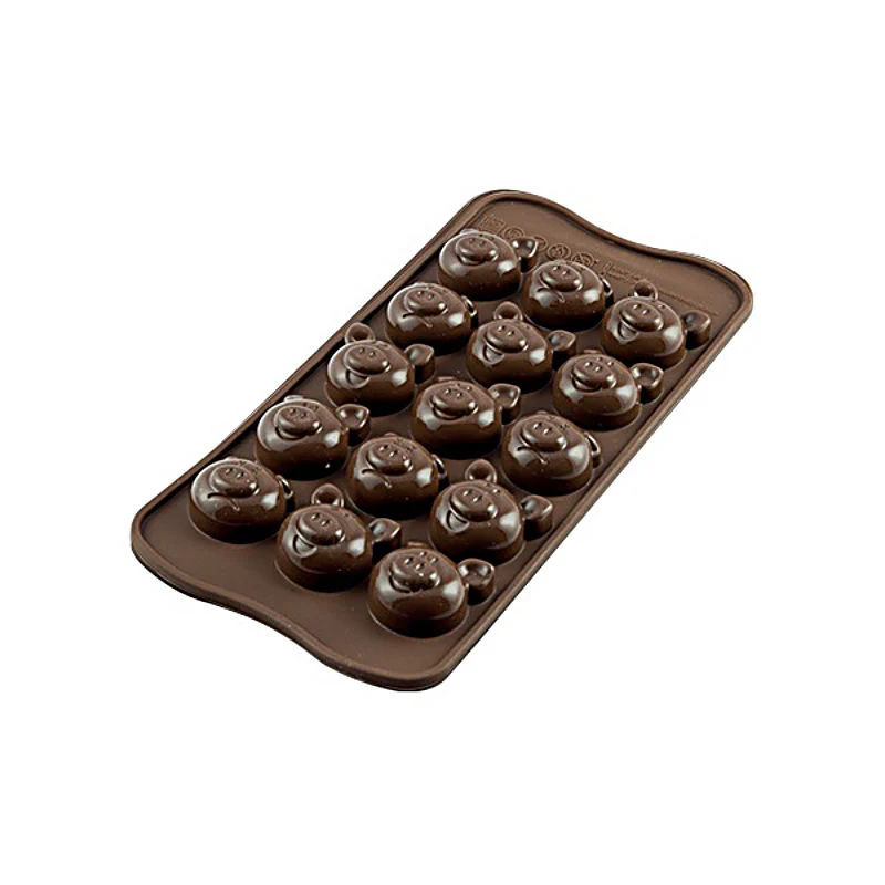SILICON MOULD CHOCO PIGS SCG35 22.135.77.0065 (#65058)