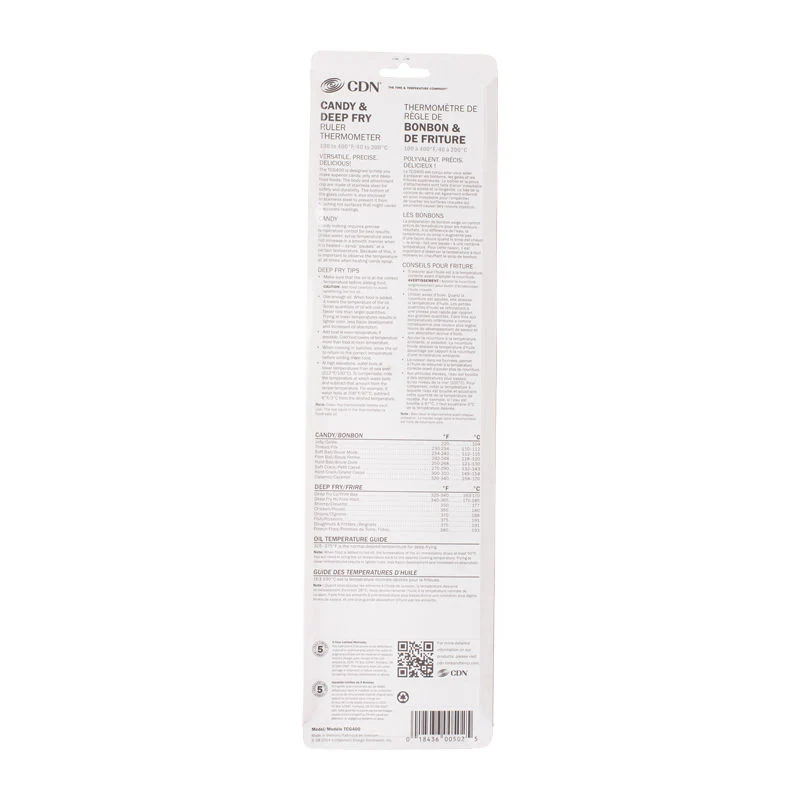 candy & deep fry thermometer (ruler) (+40â°c+200â°c) (#65596) - Image 3