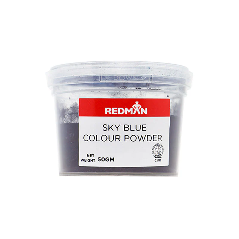 sky blue colour powder 50g (#66015) - Image 2