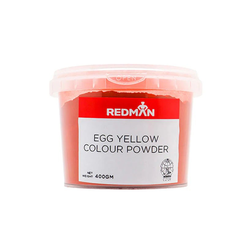 egg yellow colour powder 400g (#66049)