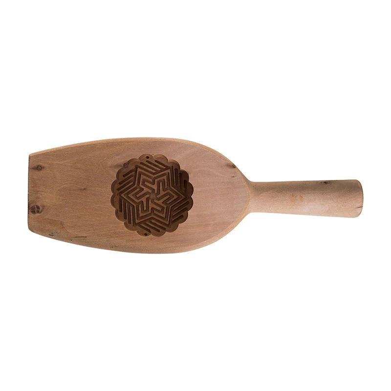 mooncake mould wooden round b (#66410) - Image 2