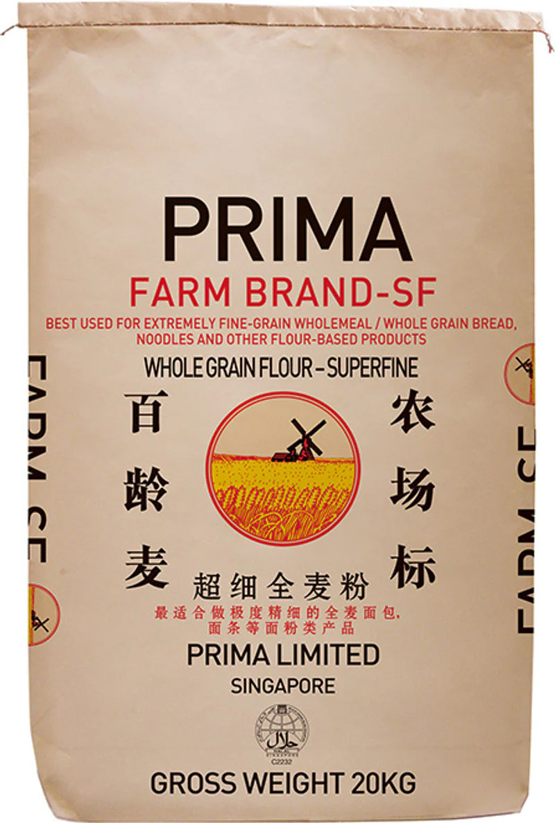 FARM-SF SUPERFINE WHOLEGRAIN FLOUR 20KG (#66647) - Image 2