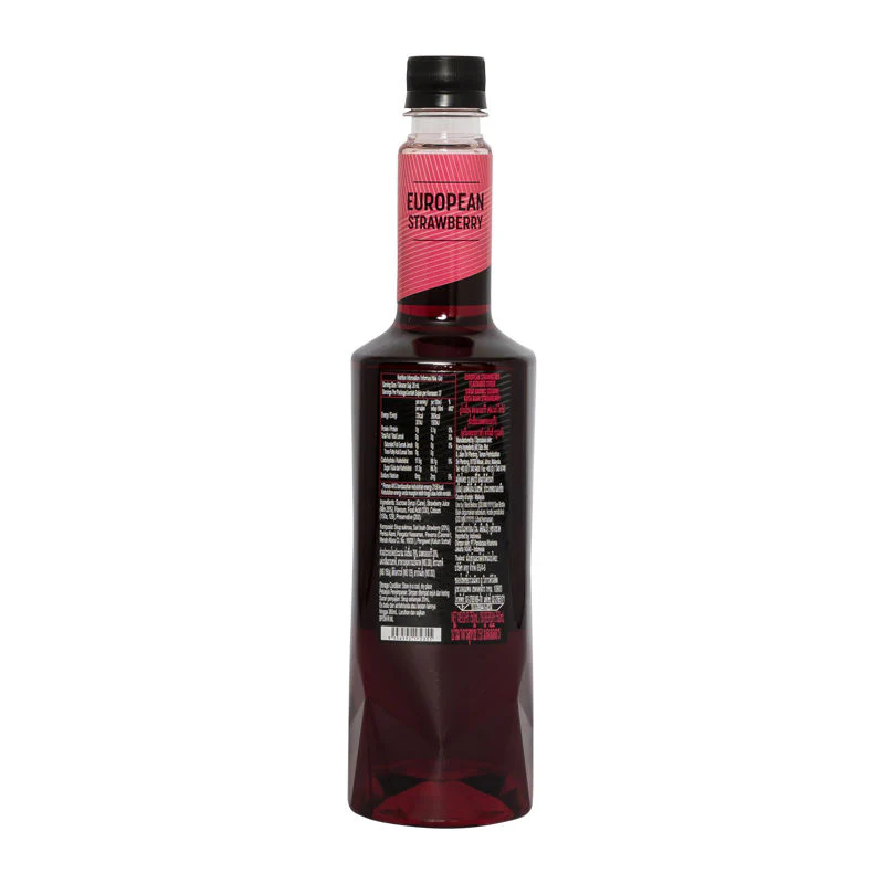 european strawberry flavoured syrup 750ml (#66735) - Image 3
