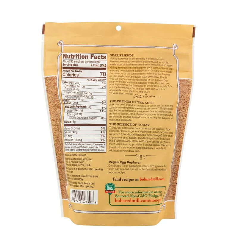 gluten free flaxseed meal 16oz (#66949) - Image 3