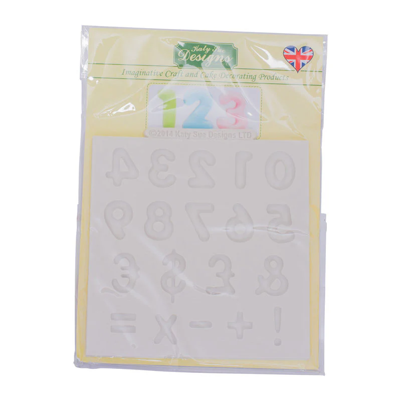 domed number silicone mould dm19 (#67054)