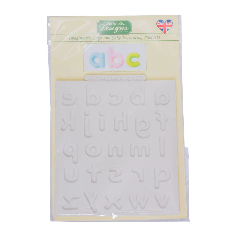 domed lower case alphabet silicone mould dm0001 (#67055)