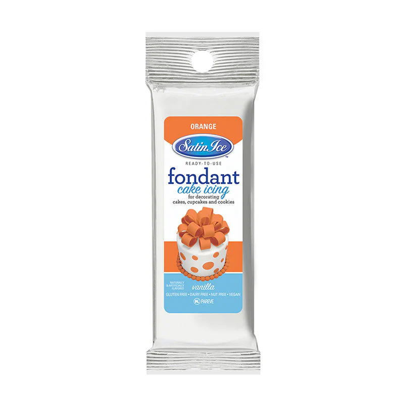 orange vanilla rolled fondant 4.4oz (#67257) - Image 2