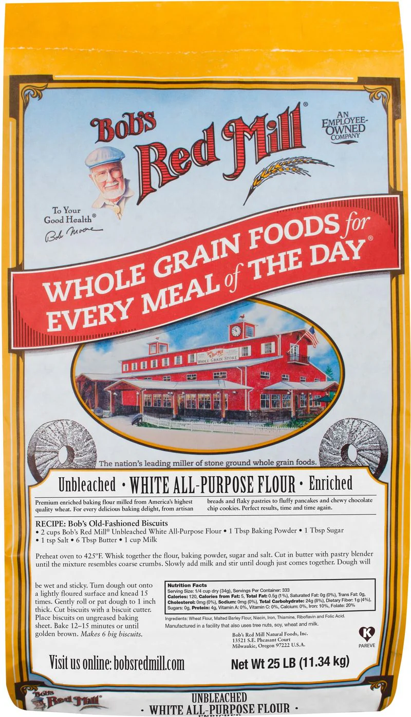 UNBLEACHED ALL PURPOSE FLOUR 25LBS (#67310)