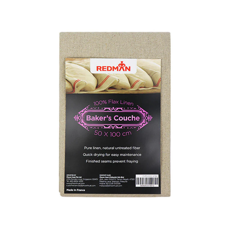 baker's couche linen cloth 50x100cm (#67361) - Image 2