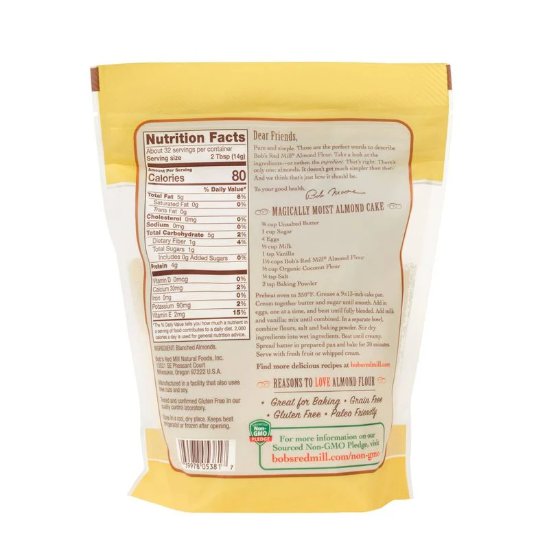 gluten free almond meal flour 16oz (#67441) - Image 8