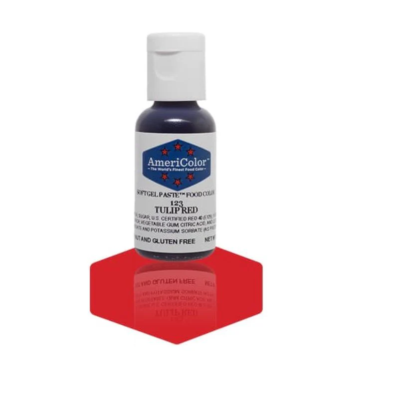 softgel color paste tulip red 0.75oz (#67608)