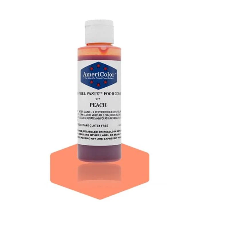 softgel color paste peach 4.5oz (#67631) - Image 2
