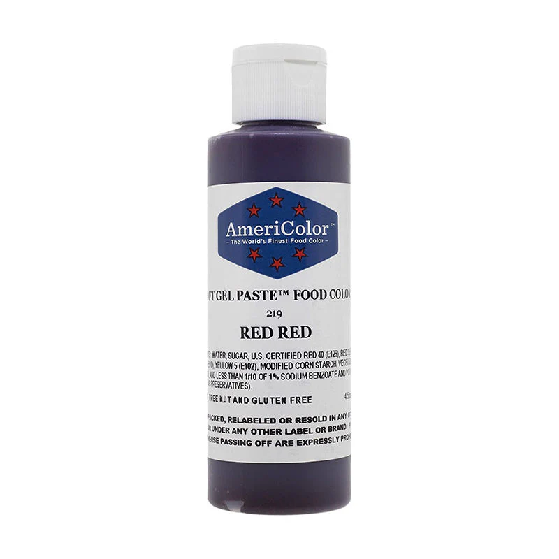 softgel color paste red red 4.5oz (#67633)