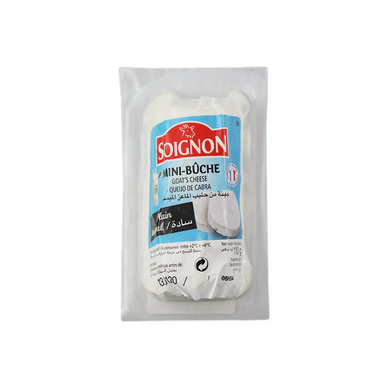 goat log cheese (plain) 110g (#67659) - Image 2