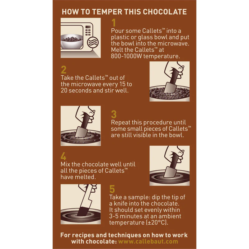 milk chocolate couverture 33.6% 1kg (#67746) - Image 4