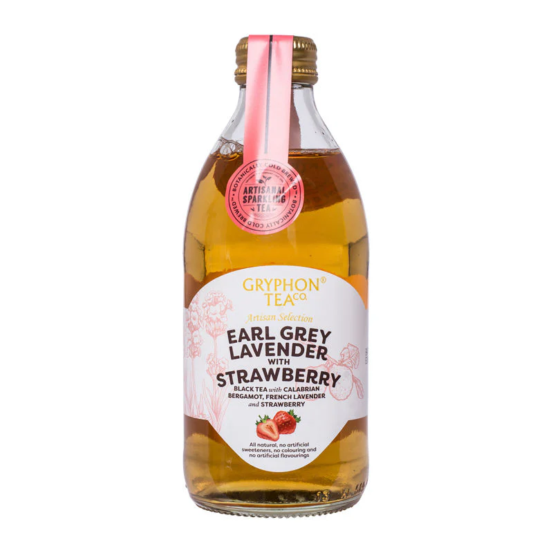 artisan selection carbonated earl grey lavender with strawberry blacktea 300ml (#67829)