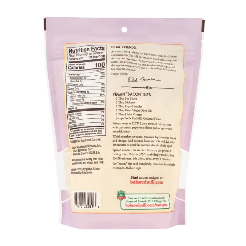 coconut flakes unsweetened 10oz (#67914) - Image 7