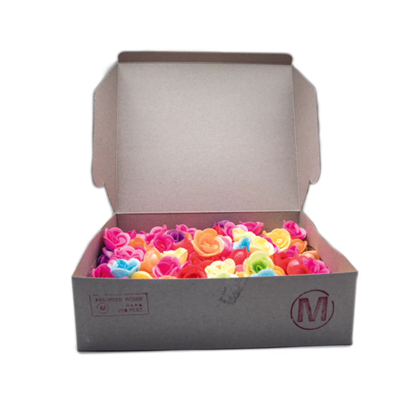 wafer roses (m) assorted 200 pc (#67990) - Image 3