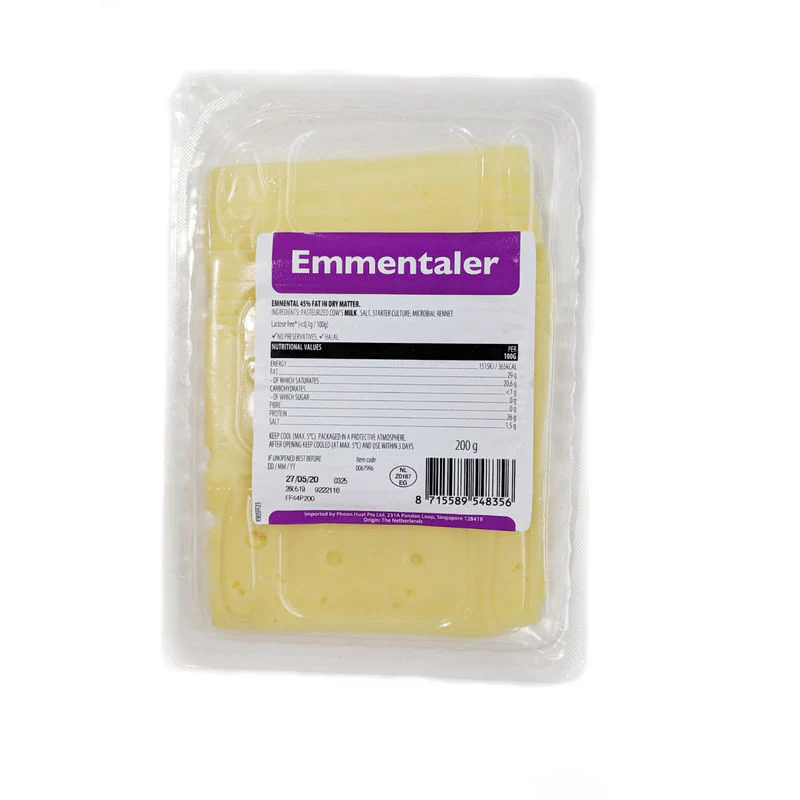 emmental cheese natural slices 200g (#67996) - Image 4