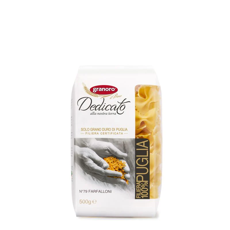 pasta farfalloni 79 dedicato 500g (#68109) - Image 2