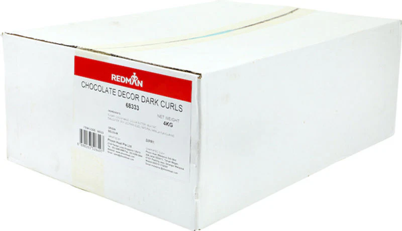 CHOCOLATE DECOR DARK CURLS/REDMAN 4KG (#68333)