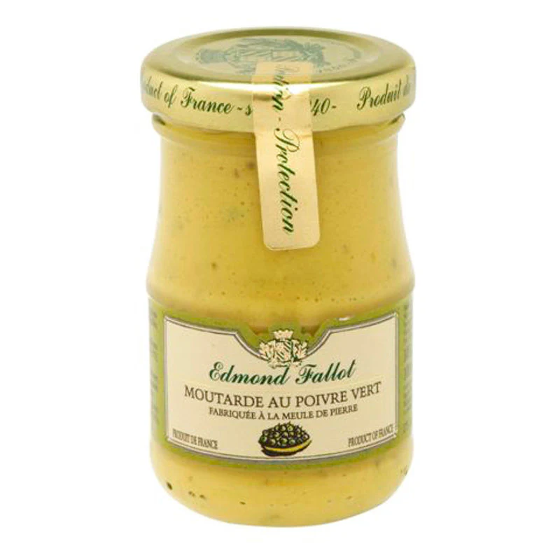 green pepper mustard 10cl (#80104)